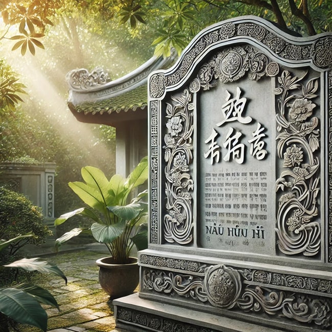 Câu đối lăng mộ – Lời tri ân và tưởng nhớ tổ tiên