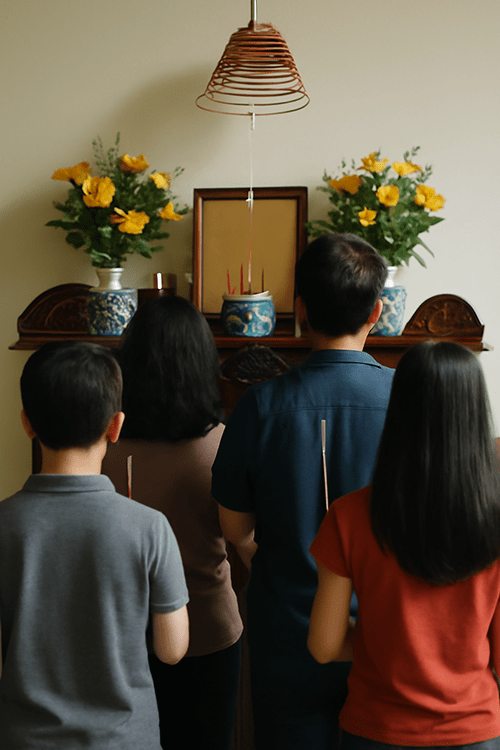 Hướng dẫn sử dụng hương cho người mới qua đời